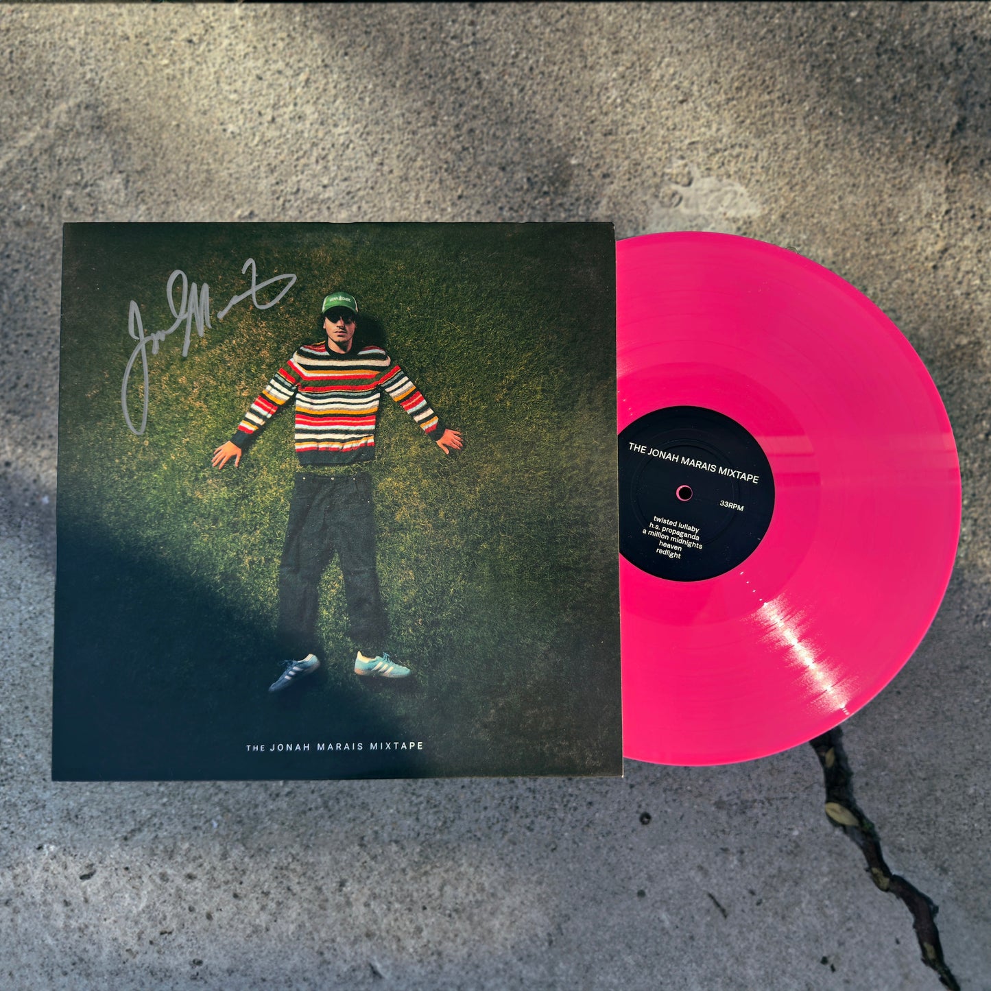 Jonah Marais Mixtape Vinyl - Signed
